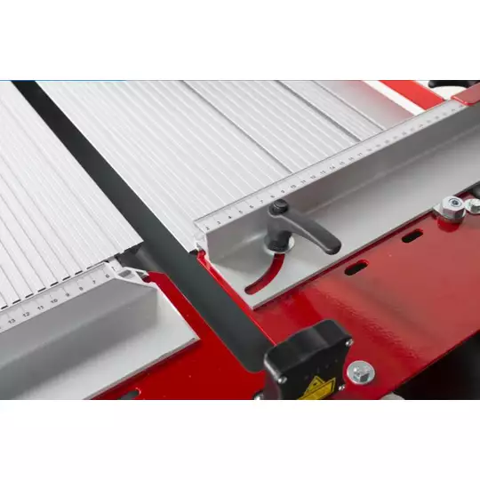elektryczna przecinarka na mokro do płytek 118,5cm, DX-350 N 1000 Laser&amp;Level Zero Dust, Rubi [52915]