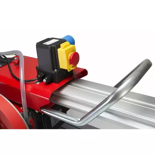 elektryczna przecinarka na mokro do płytek 132cm, DS-250 N 1300 Laser&amp;Level Zero Dust, Rubi [52930]