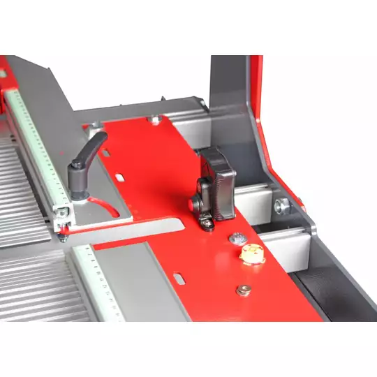 elektryczna przecinarka na mokro do płytek 132cm, DS-250 N 1300 Laser&amp;Level Zero Dust, Rubi [52930]