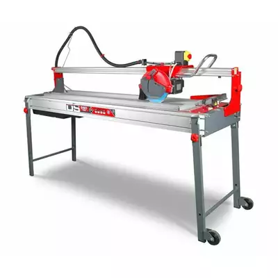 elektryczna przecinarka na mokro do płytek 132cm, DS-250 N 1300 Laser&amp;Level Zero Dust, Rubi [52930]
