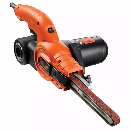 elektryczna szlifierka taśmowa / pilnik do metalu, 451x13mm, 350W, Black+Decker [KA900E]