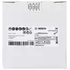 fibrowa tarcza do szlifowania metalu i stali nierdzewnej, 125mm, ziarnistość 36, X-LOCK, Best for Inox and Metal, BOSCH [2 608 619 183]