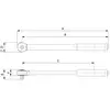 klucz dynamometryczny mechaniczny 1/4", 1-5 Nm, Bahco [7455-5]