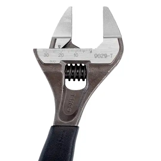 klucz nastawny szwedzki 170mm z szeroko rozwieranymi cienkimi szczękami 32mm Ergo Bahco [9029-T]