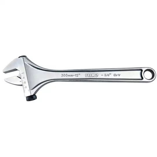 klucz nastawny szwedzki 380mm, rozstaw szczęk 44mm, Bahco [8074] (1)