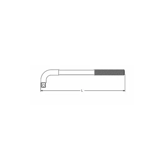pokrętło fajkowe 3/4", 330mm, Koken [6788]