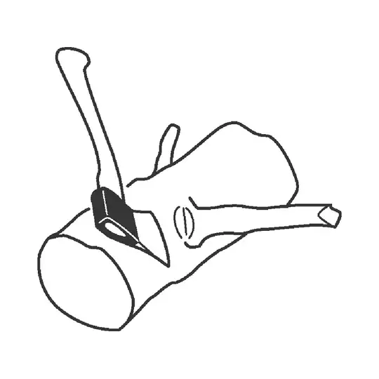 profesjonalna siekiera Bahco 800mm [FGS-1.6-810]