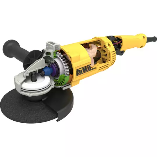 szlifierka kątowa 230mm, 2600W DeWalt [DWE496]