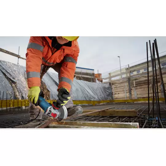 szlifierka kątowa XLOCK, 900W, 125mm Bosch GWX 9-129S [0 601 7B2 000]