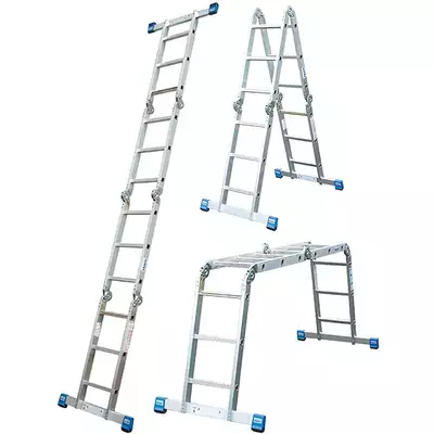 uniwersalna drabina przegubowa, 4x3 szczeble, STABILO PROFESSIONAL KRAUSE [123510]