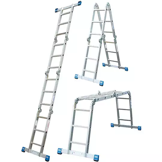 uniwersalna drabina przegubowa, 4x3 szczeble, STABILO PROFESSIONAL KRAUSE [123510]