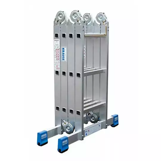 uniwersalna drabina przegubowa, 4x3 szczeble, STABILO PROFESSIONAL KRAUSE [123510]