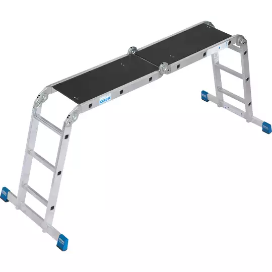 uniwersalna drabina przegubowa, 4x3 szczeble, STABILO PROFESSIONAL KRAUSE [123909]