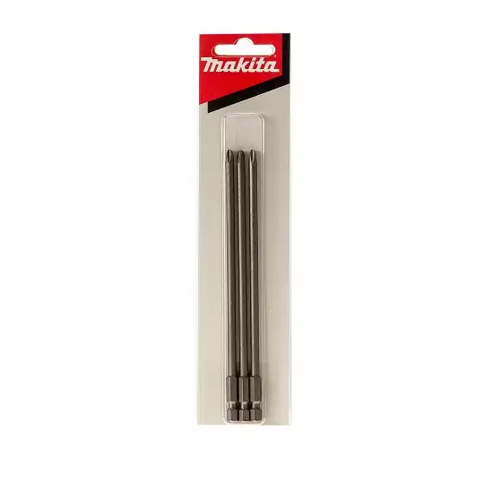 zestaw 3szt. końcówek 1/4'' do wkrętarek PH2/157mm, Makita [P-67795]