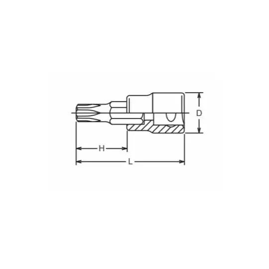 nasadka ręczna 3/8" z końcówką Torx, Koken 