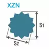 nasadka ręczna 3/8" z końcówką XZN 