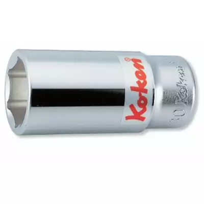 nasadka ręczna 6-kątna wydłużona 3/4", do śrub i nakrętek, 30 mm, Koken [6300M 30]