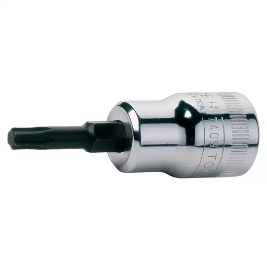 nasadka ręczna, wydłużona 3/8" z końcówką TORX T25/140mm, Bahco [7409TORX-T25-L]
