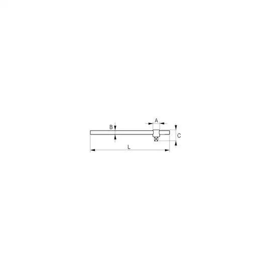 pokrętło z przesuwnym czopem 1/4", 115mm, Irimo [105-42-1]