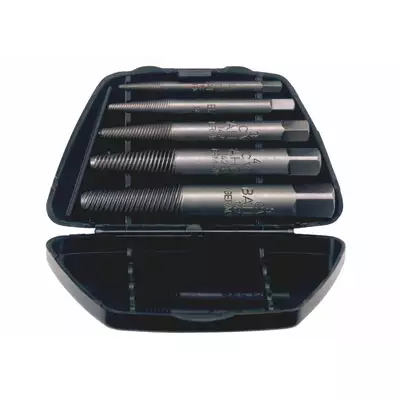 zestaw 5szt. wykrętaków do urwanych śrub o gwintach M4-M18, Bahco [1435/5]