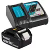 zestaw zasilający: 1 akumulator 3,0Ah BL1830B + ładowarka DC18RC, 18V, Makita [191A24-4]
