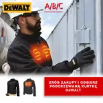 Kup narzędzia DeWALT i odbierz podgrzewaną kurtkę!