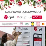 Darmowa dostawa DPD Pickup wraca – przy zamówieniach od 400 zł wysyłka za 0 zł!