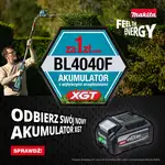 Makita "Feel the energy" - Odbierz akumulator BL4040F za 1 zł netto!