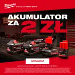 Milwaukee Redemption Classic - akumulator za 2 zł do zestawu M12, M18 lub MX FUEL
