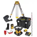 Laser obrotowy DEWALT DCK374D1R 18V 45/450 m - kompletny zestaw do pracy w terenie i wewnątrz