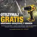 Kup narzędzie ogrodowe DEWALT i odbierz wiertarko-wkrętarkę DCD709N gratis!