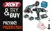 Testy i gratisy elektronarzędzi 40V max XGT Makita - Try&Buy XGT – Przyjdź! Przetestuj!