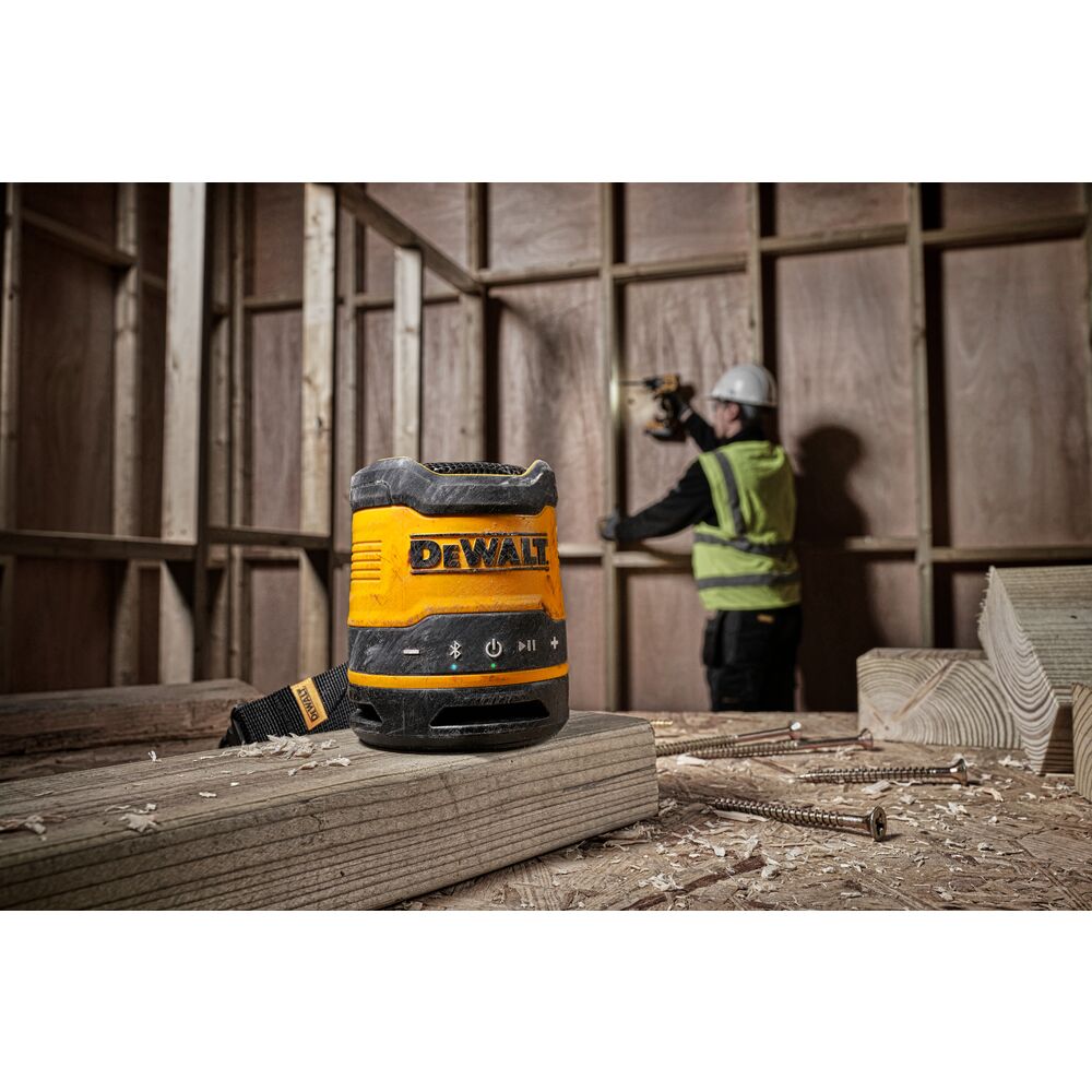 Przenośny głośnik budowlany 5W, Bluetooth DeWALT [DCR009XJ] IP67
